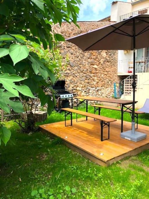 Joli T2 Jardin, Entre Mer/Verdon Salernes Exterior foto